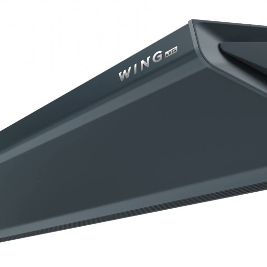 Kurtyna powietrzna WING E150 AC z grzałkami elektrycznymi DARK (RAL7016)