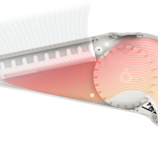 Kurtyna powietrzna WING W200 EC z wodnym wymiennikiem ciepła
